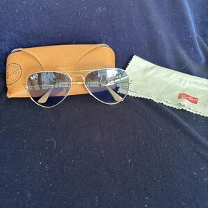 Ray Ban Polarized Sunglasses Women’s RB 3025 Aviator Large Metal
